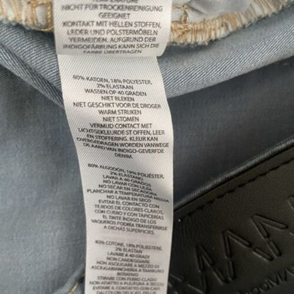 Boohoo Man Men’s Jeans Blue Skinny Fit Light Wash Casual Stretch Sz 42R(38) - Picture 5 of 11